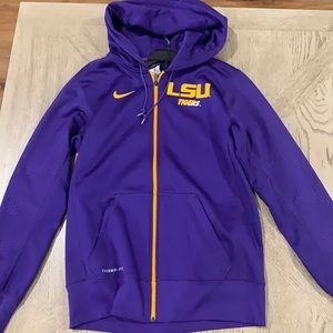 LSU Purple Zip Up